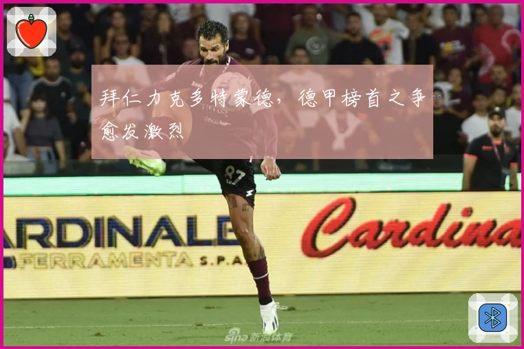 拜仁力克多特蒙德，德甲榜首之争愈发激烈